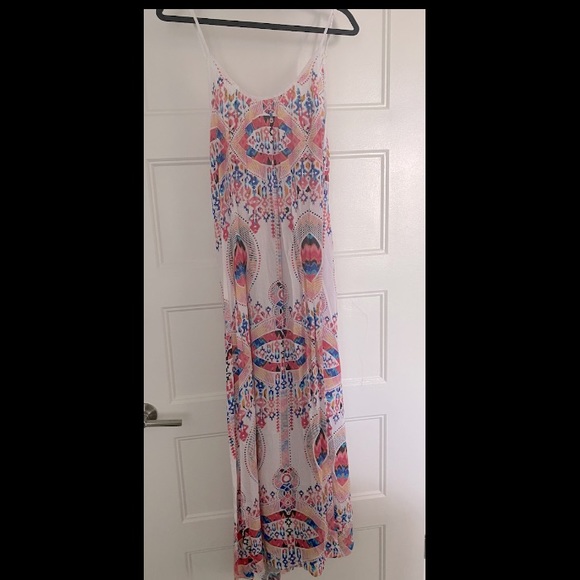 Red Carter -White/Multi Colored Summer Dress - Picture 1 of 2